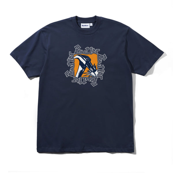 Butter Goods Hammer T-Shirt Midnight