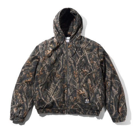 Butter Goods Insulated Work Jacket Forest Camo