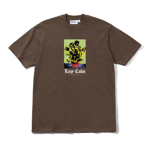 Butter Goods Lazy Calm T-Shirt Brown