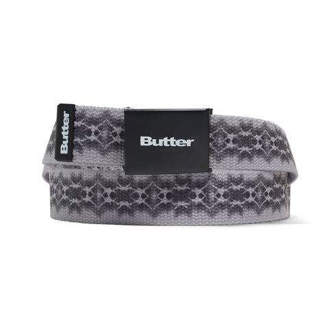 Butter Goods Logo Woven Belt Grey