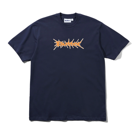 Butter Goods Nail Logo T-Shirt Navy