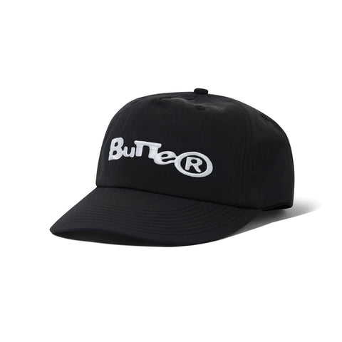 Butter Goods Registered 5 Panel Cap Black