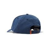 Butter Goods Ripstop Rounded Logo 6 Panel Cap Washed Navy