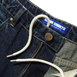 Butter Goods Solar Fade Denim Shorts Blue Tint Ripple