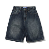 Butter Goods Solar Fade Denim Shorts Blue Tint Ripple