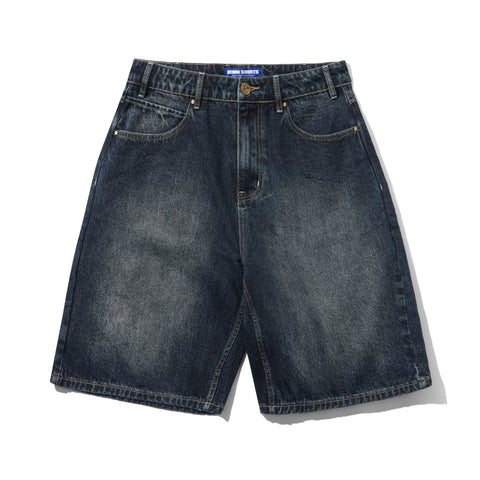 Butter Goods Solar Fade Denim Shorts Blue Tint Ripple