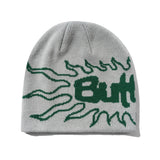 Butter Goods Solar Skully Beanie Grey