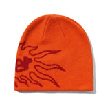 Butter Goods Solar Skully Beanie Orange