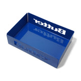 Butter Goods Stencil Logo Metal Tray Blue