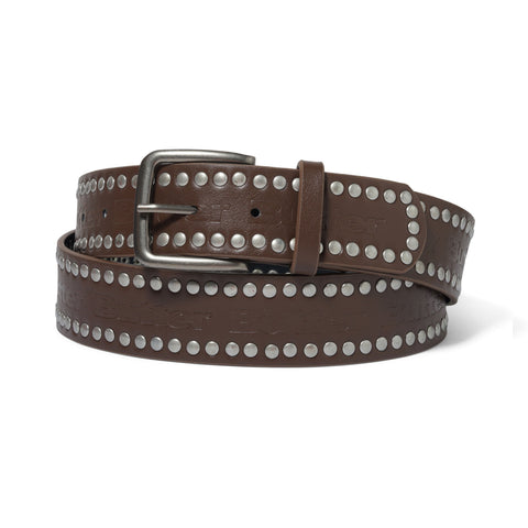 Butter Goods Studded Belt Brown
