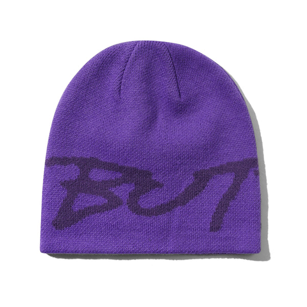 Butter Goods Terrain Skully Beanie Purple