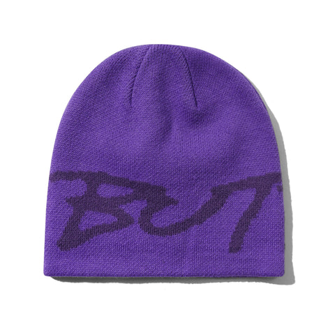 Butter Goods Terrain Skully Beanie Purple
