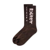 Butter Goods Warped Socks Brown