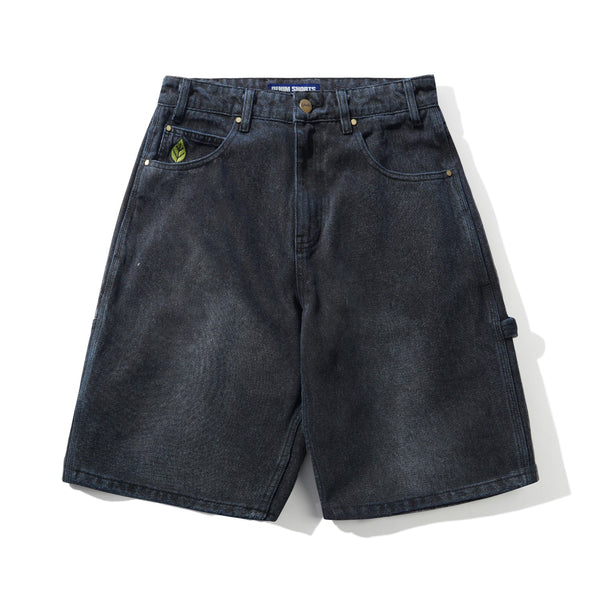 Butter Goods Weathergear Denim Shorts Dark Navy Tint