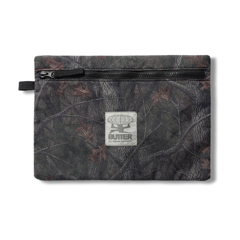 Butter Goods Zip Pouch Forest Camo