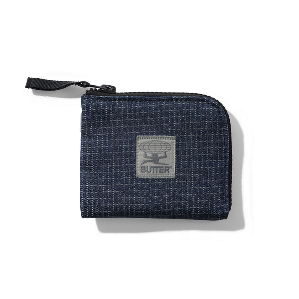 Butter Goods Zip Wallet Denim