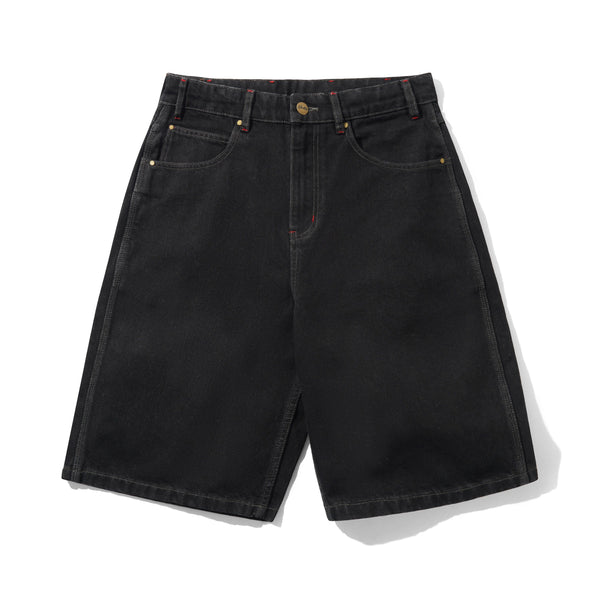 Butter Goods x Daniel Johnston Dragon Denim Shorts Washed Black
