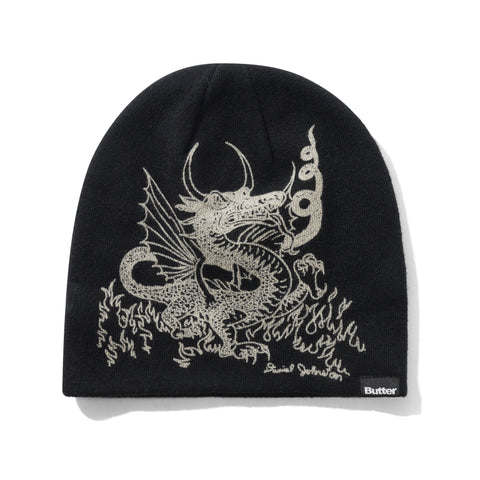 Butter Goods x Daniel Johnston Dragon Skully Beanie Black