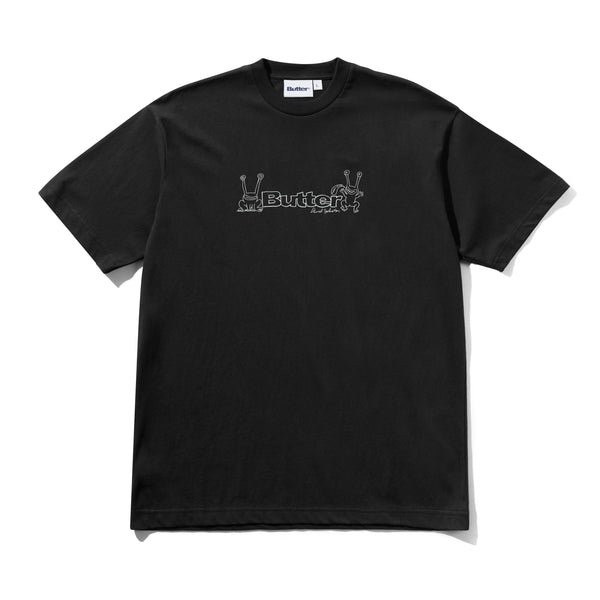 Butter Goods x Daniel Johnston Frog Logo T-Shirt Black