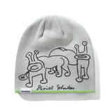 Butter Goods x Daniel Johnston Frog Reversible Beanie Lime/Grey