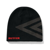 Butter Goods x UMBRO Diamond Skully Beanie Black