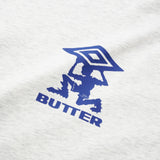 Butter Goods x UMBRO Diamond Terrain T-Shirt Ash