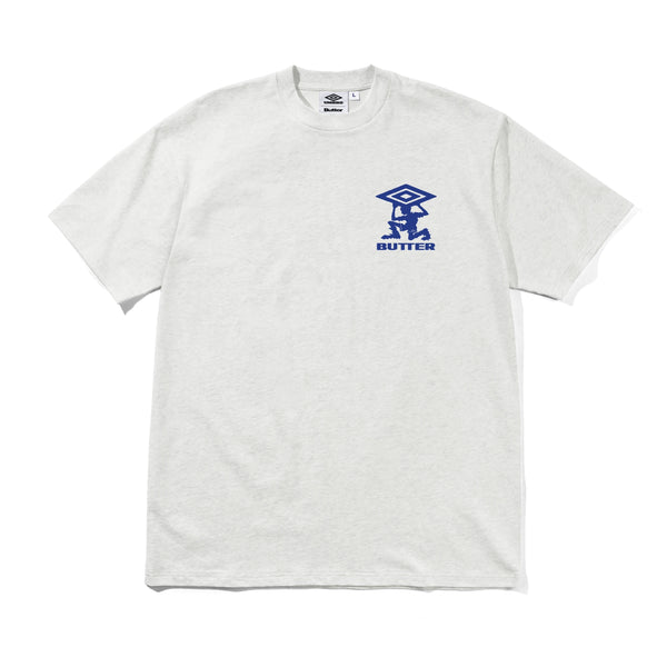 Butter Goods x UMBRO Diamond Terrain T-Shirt Ash