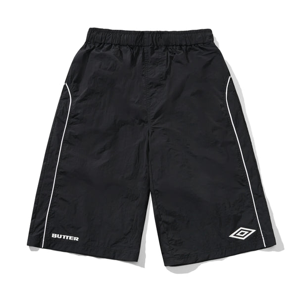 Butter Goods x UMBRO Long Track Shorts Black