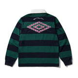 Butter Goods x UMBRO Victory Rugby Polo Navy/Forest