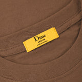 Dime Classic Small Logo T-Shirt Brown