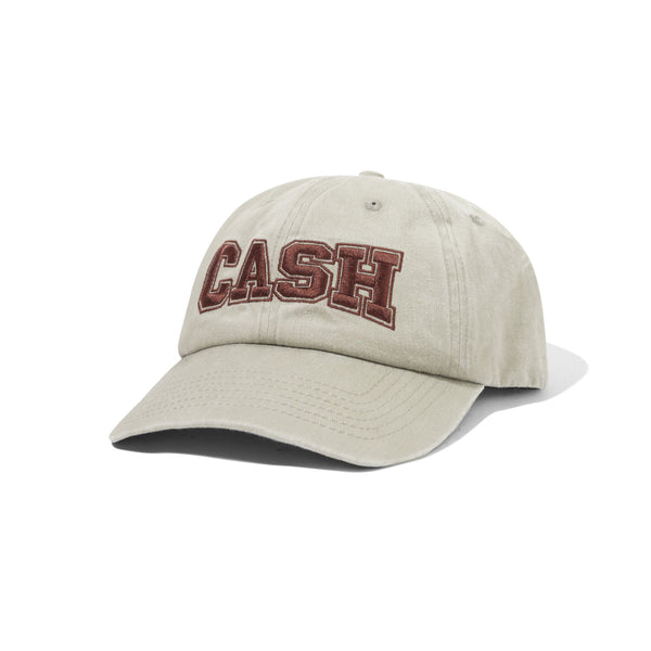 Cash Only Campus 6 Panel Cap Washed Grey