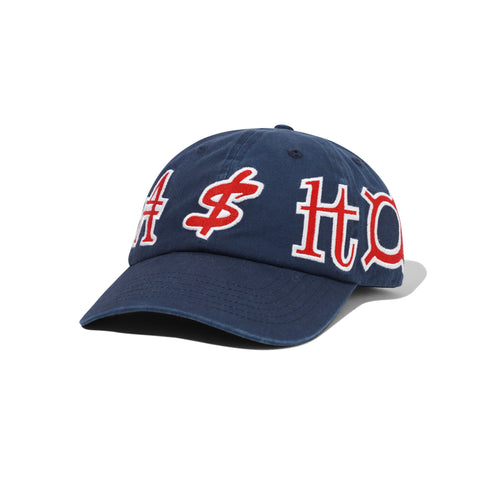 Cash Only Currency 6 Panel Cap Navy