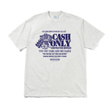 Cash Only Dash T-Shirt Ash