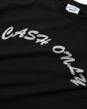 Cash Only Diamond Plate Logo T-Shirt Black