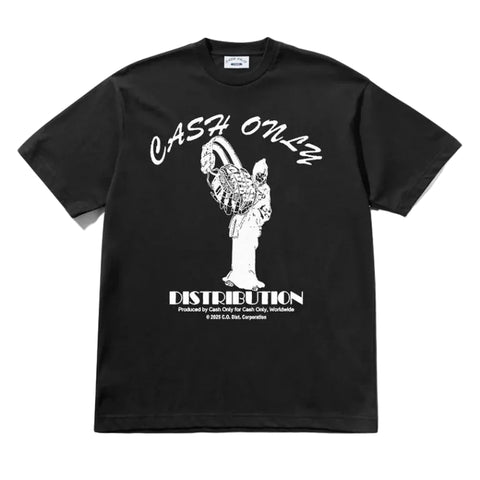 Cash Only Listen T-Shirt Black
