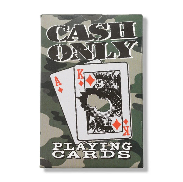 Cash Only Playing Cards Camo