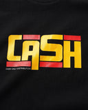 Cash Only Promotional T-Shirt Black