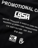 Cash Only Promotional T-Shirt Black