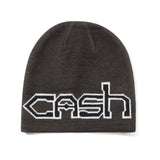 Cash Only Protocol Skully Beanie Dark Brown