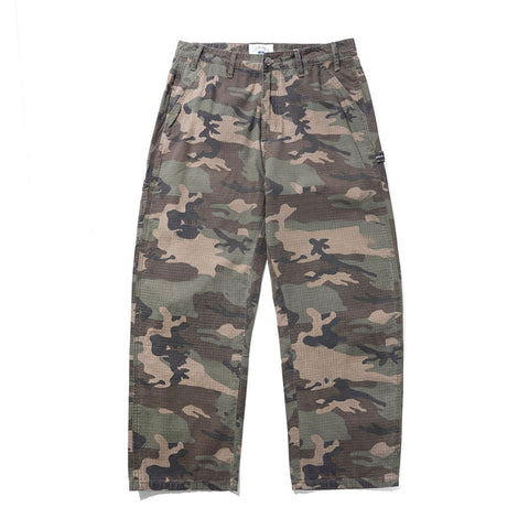 Cash Only Ripstop Carpenter Pants Woodland Camo