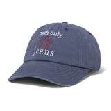 Cash Only Star 6 Panel Cap Washed Blue