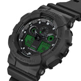 Casio G-Shock GA-100BEG-1ADR Analog Digital Black/Electro Green
