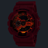 Casio G-Shock GA-110RRB-4ADR Analog-Digital Red/Black