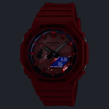 Casio G-Shock GA-2100RRB-4ADR Analog-Digital Red/Black