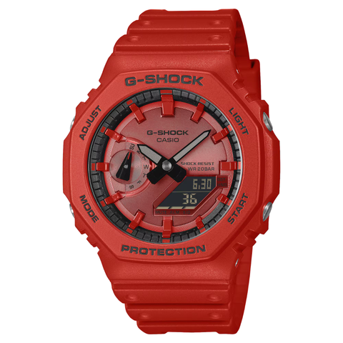 Casio G-Shock GA-2100RRB-4ADR Analog-Digital Red/Black