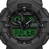Casio G-Shock GA-700BEG-1ADR Analog Digital Black/Electro Green