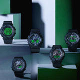 Casio G-Shock GA-B010BEG-1ADR Analog Digital Black/Electro Green