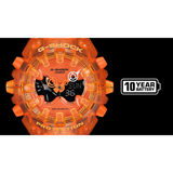 Casio G-Shock GA-V01SKE-4ADR Analog-Digital Transparent Orange