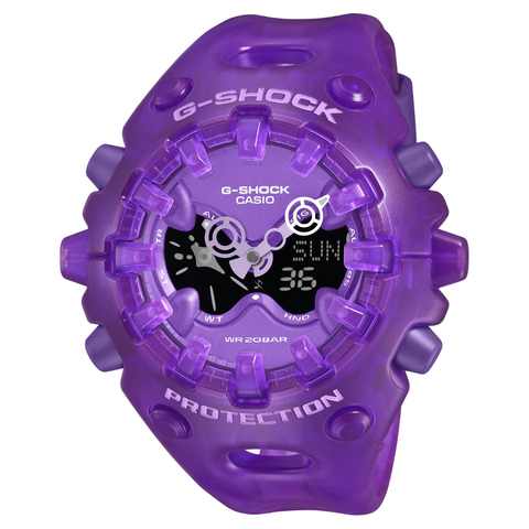 Casio G-Shock GA-V01SKE-6ADR Analog-Digital Transparent Purple