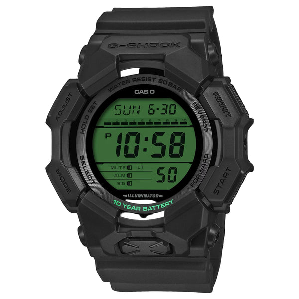 Casio G-Shock GD-010BEG-1DR Digital Black/Electro Green